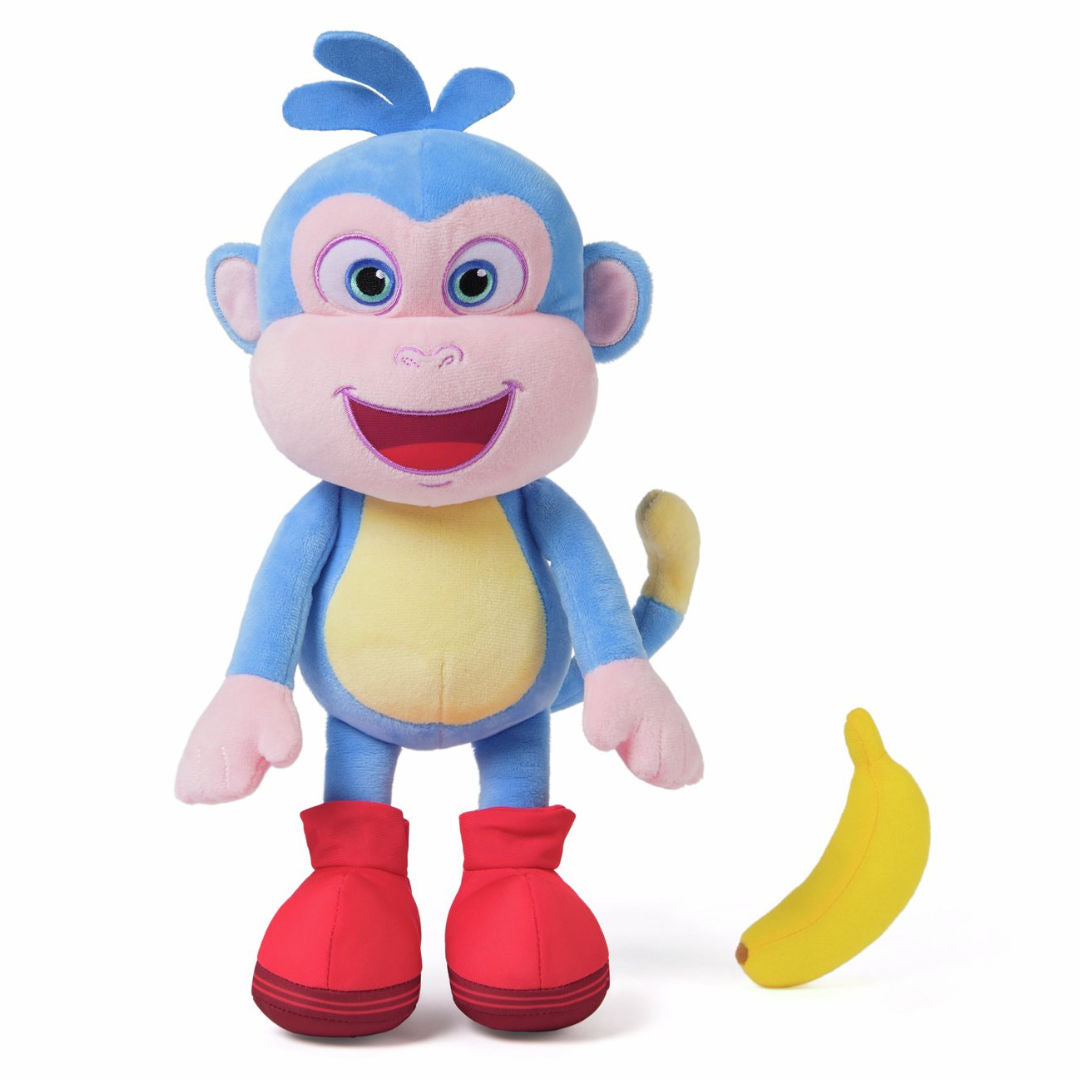 Dora The Explorer Bananas for Boots Singing Plush Toy, 33cm, For Age 3+ Years