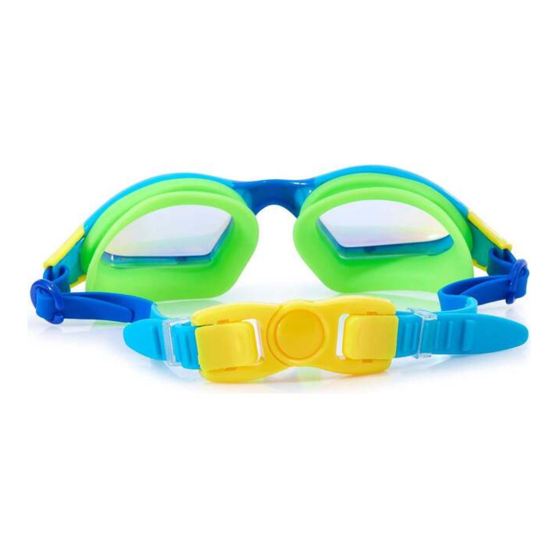 Bling2O Pool Party Blue Chlorine Swim Goggles Blue, 5+ years