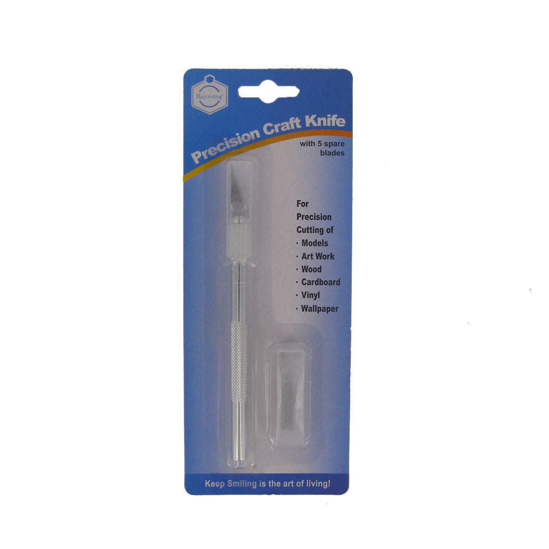 RSC Precision Knife+2 Blade, Stainless Steel