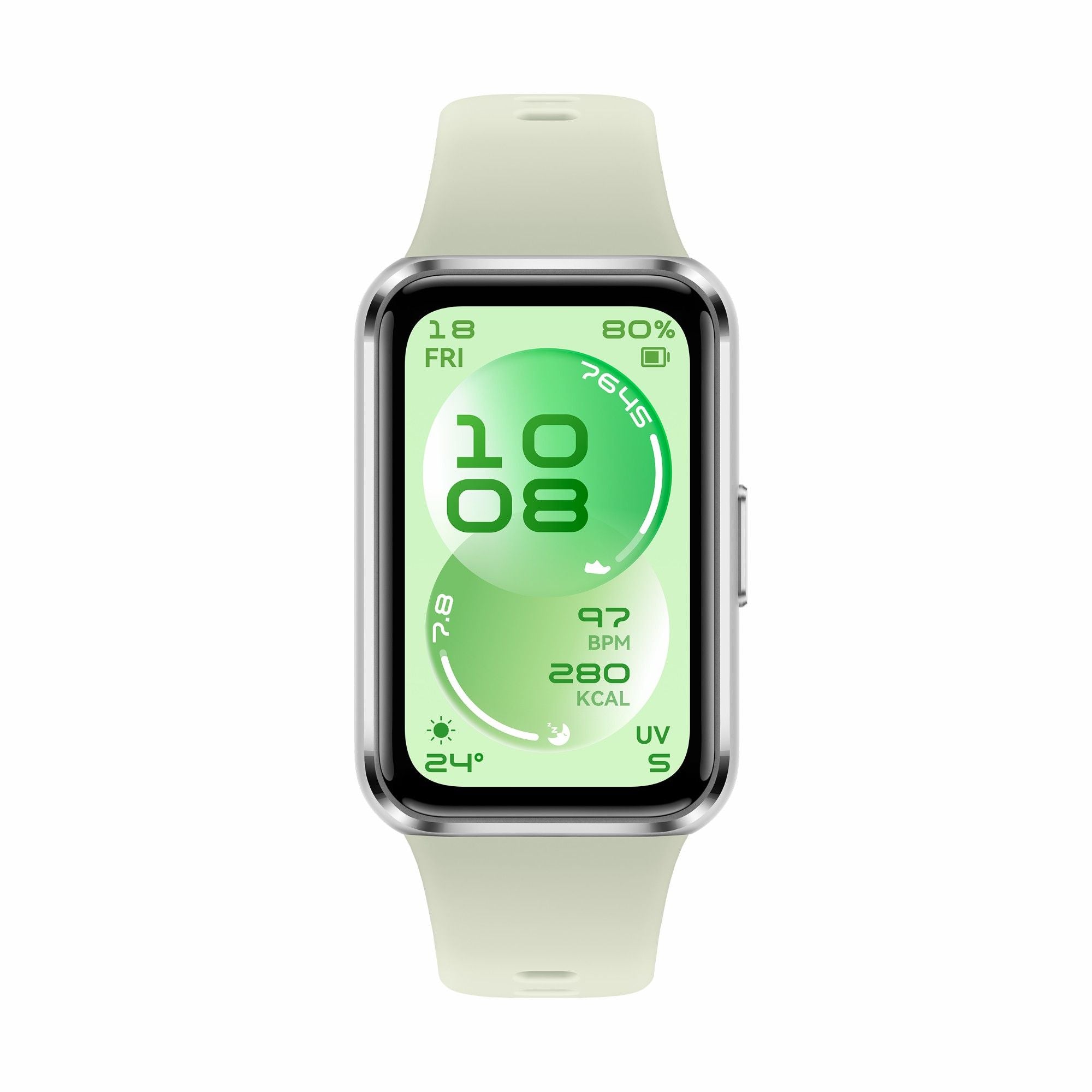 HUAWEI Band 11 Smart Fitness Band, Aluminium Alloy Case with Fluoroelastomer Strap
