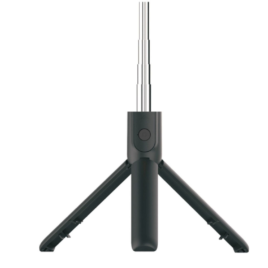 Porodo Bluetooth Selfie Stick with Tripod Stand & Remote Shutter 1m Extension, PD-UBTSV3-BK, Black