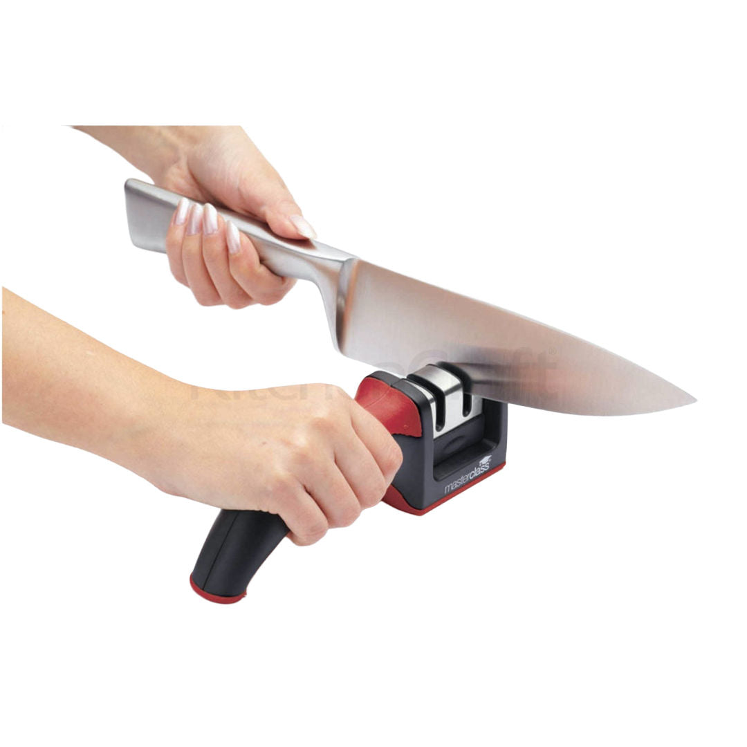 Kitchen Craft Master Class 2 in 1 Knife Sharpener Ceramic Honer MCSHARPDL
