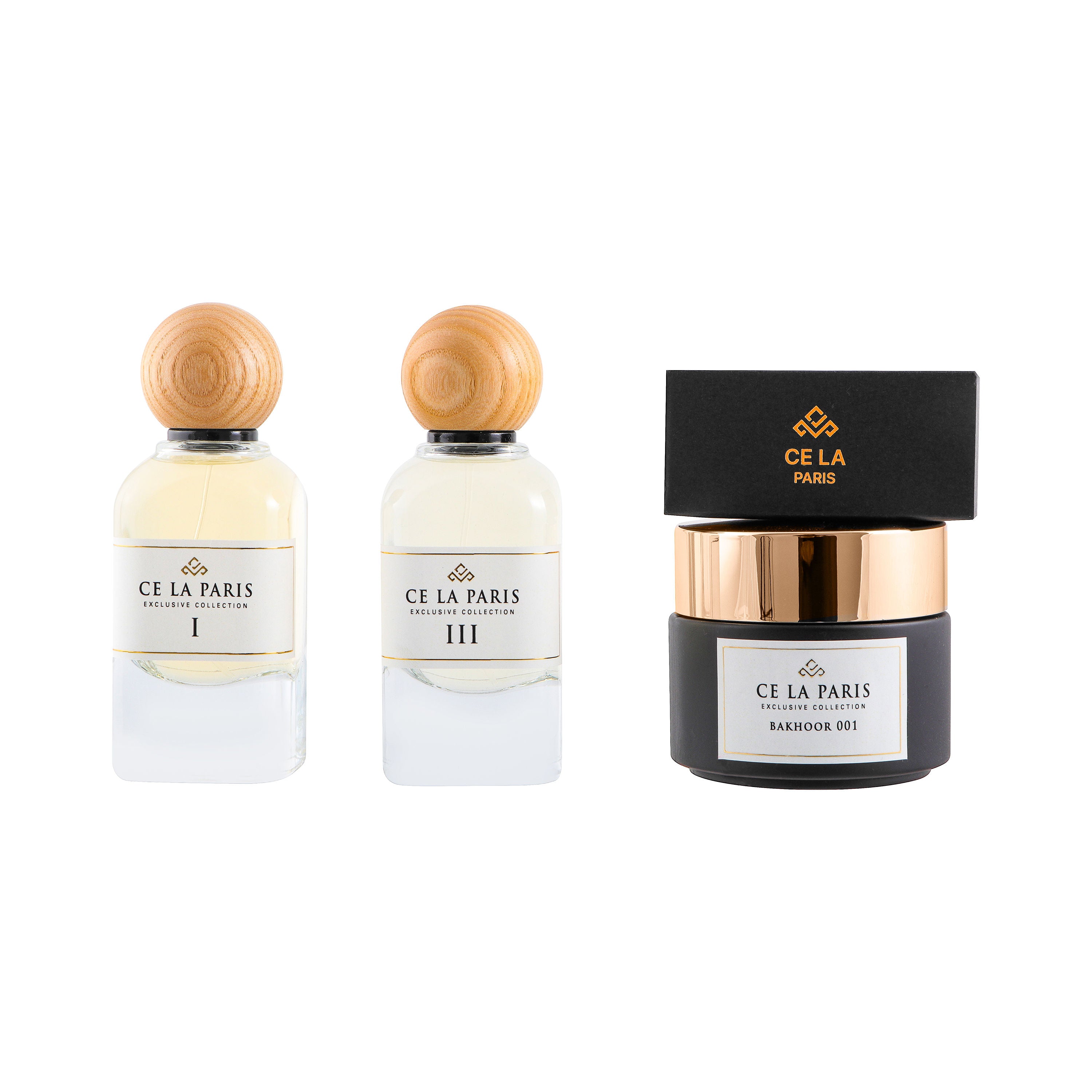 Ce La Paris Exclusive Collection Gift Box, Perfume, Bakhoor & Charcoal Set