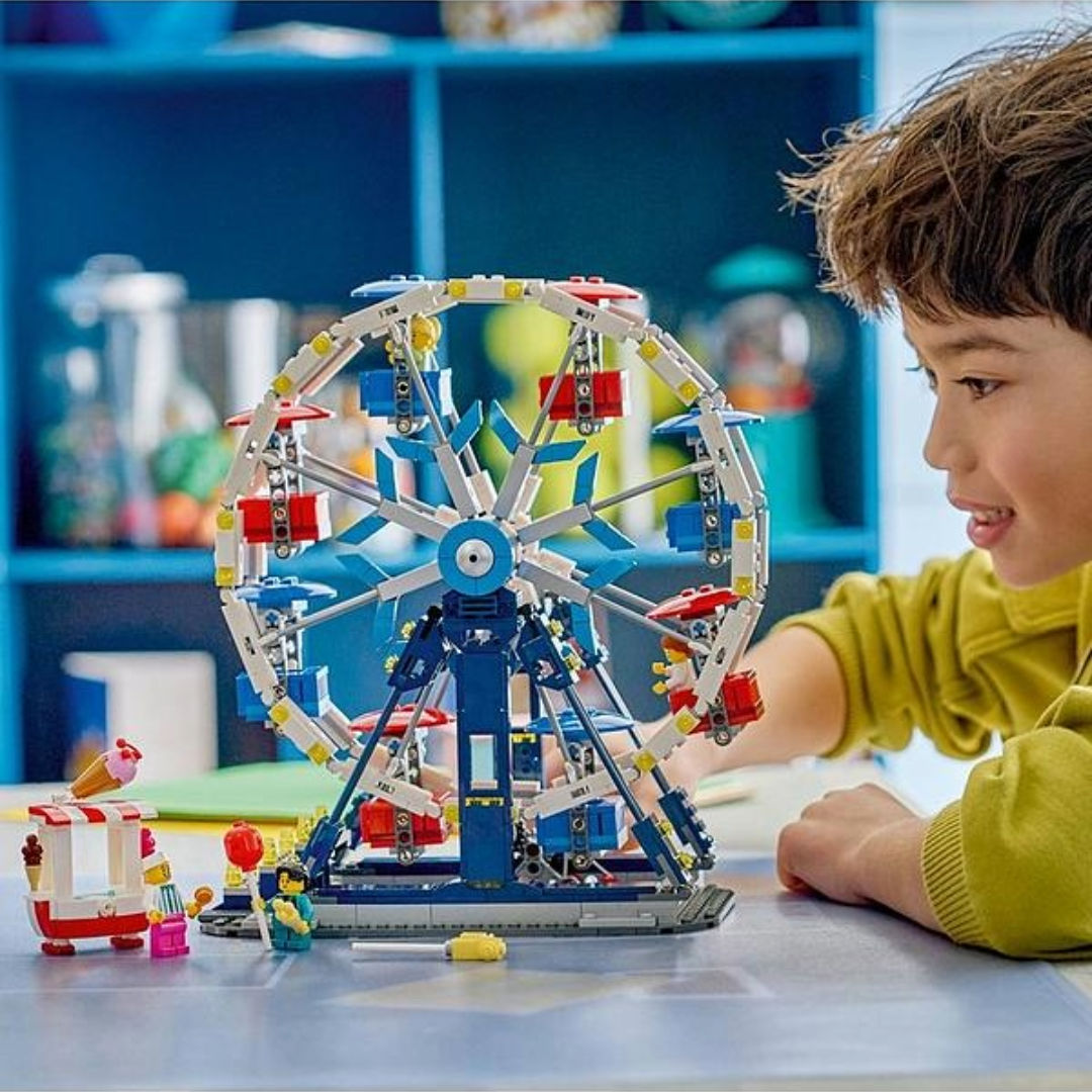 LEGO Creator 3-in-1 Iconic Ferris Wheel Building Toy Set, For Age 8+ Years