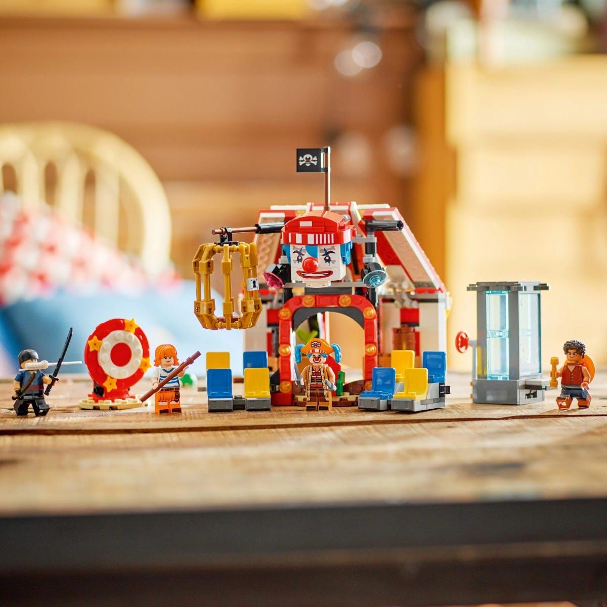 LEGO ONE PIECE Buggy the Clown's Circus Tent Building Play Set, For Age 8+ Years