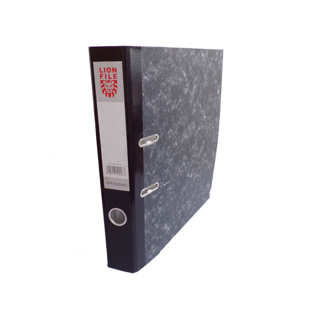 Lion Narrow Box File Black, 50mm