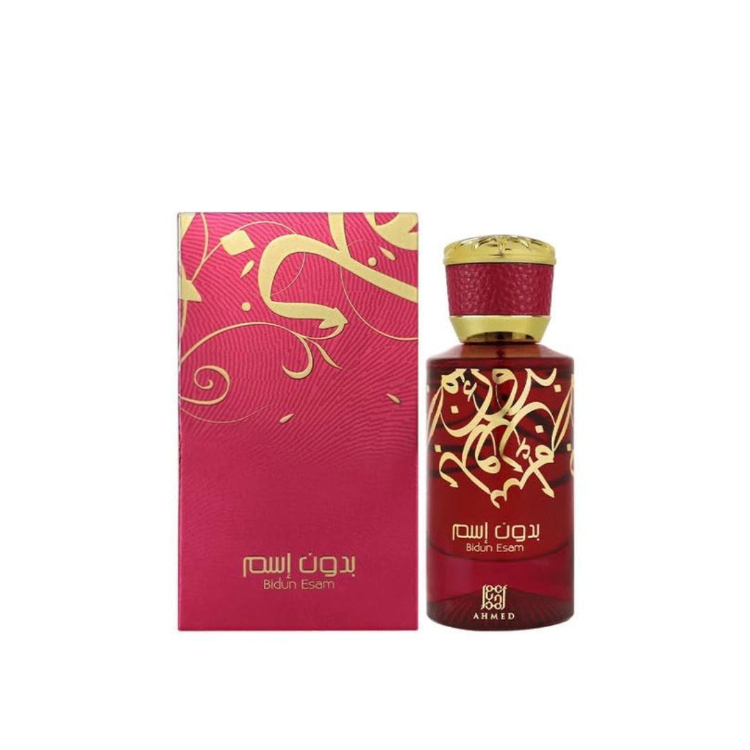 Ahmed Al Maghribi Bidun Esam Long Lasting Unisex Eau De Parfum, 50ml