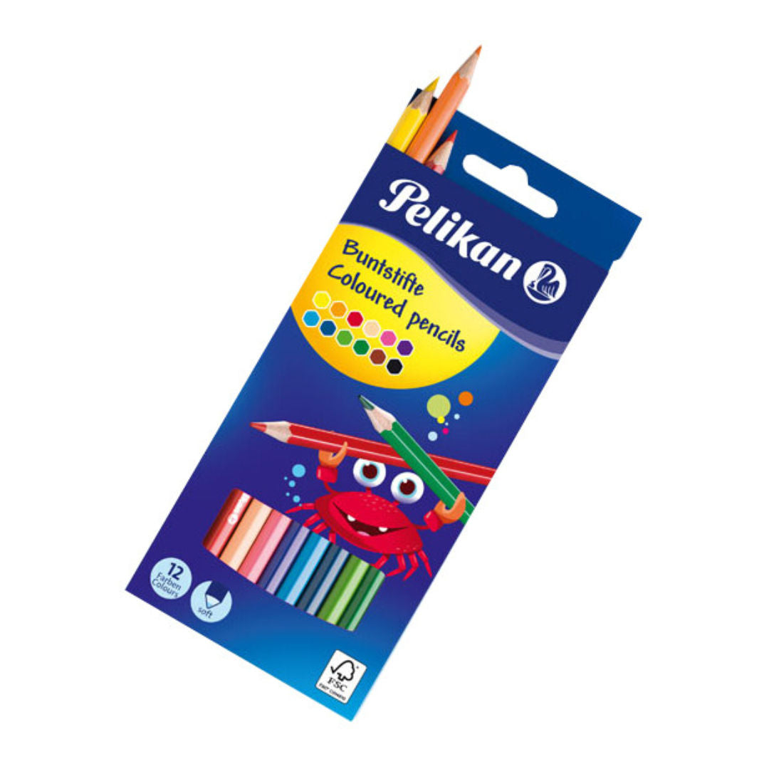 Pelikan Colour Pencil Set, 12 Colours, 713214