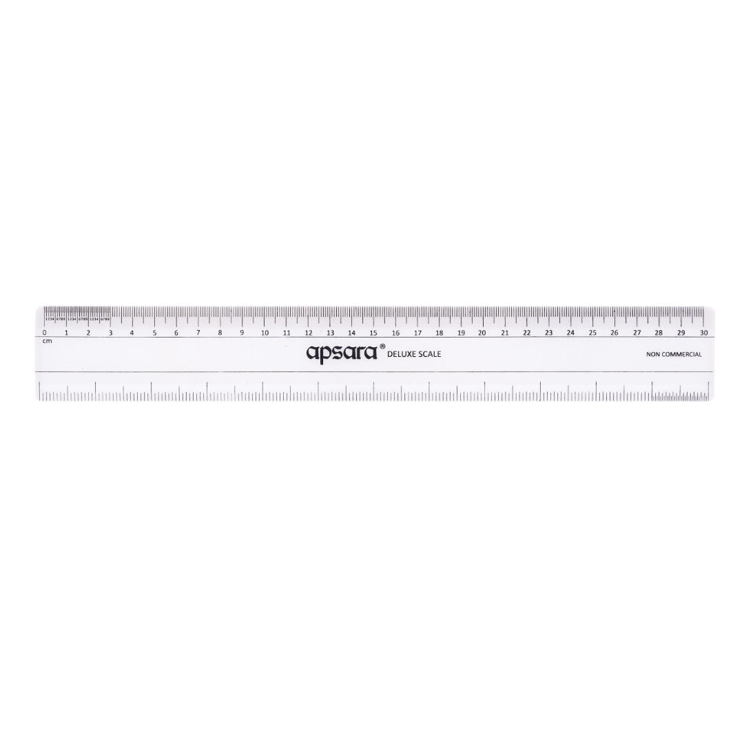 Nataraj/Apsara Deluxe Ruler, 30 cm, 06A13