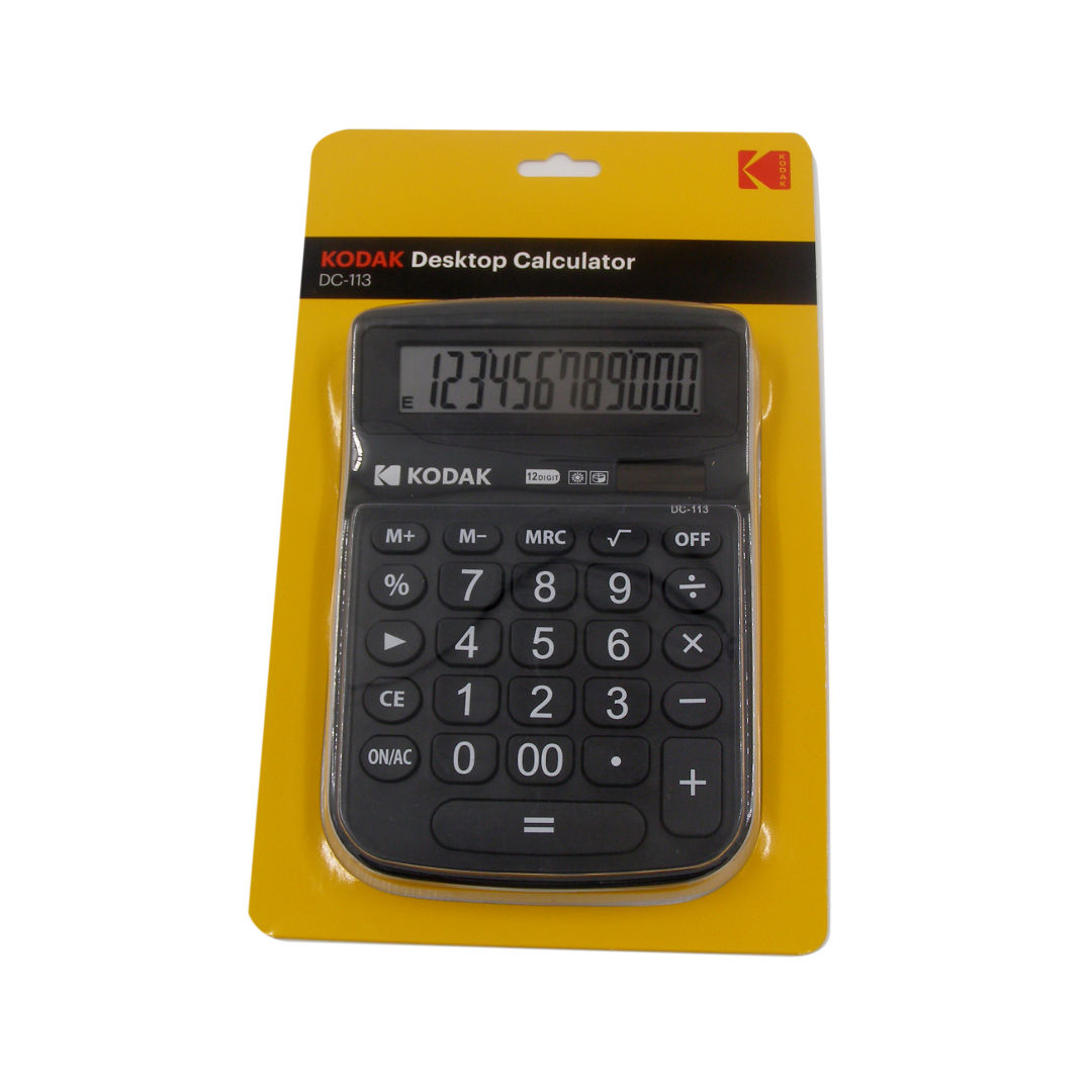 Kodak 12 Digit Desktop Calculator