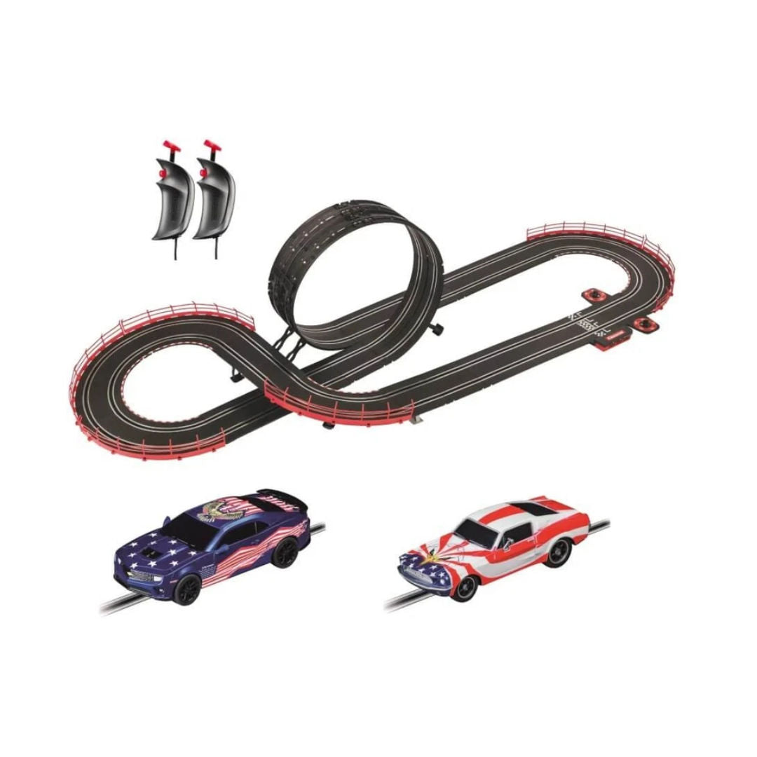 Carrera GO!!! Street Legends Slot Cars Racing Track Set 4.9m, 6+ years