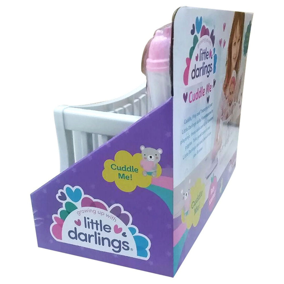 Baby Maziuna Little Darlings Doll in Crib, 2+ Years