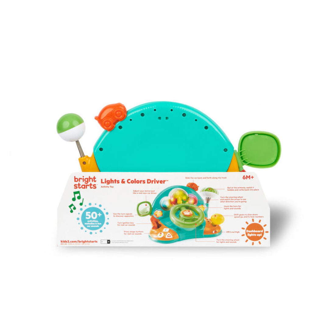 Bright Starts Lights & Colors Driver Toy
