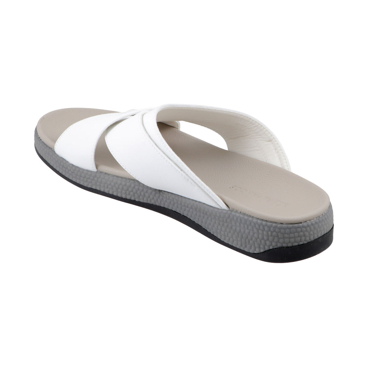 AL FANOOS AF-910 Men's Arabic Style Sandals with PU Leather Upper, EVA Cushioning & TPR Sole