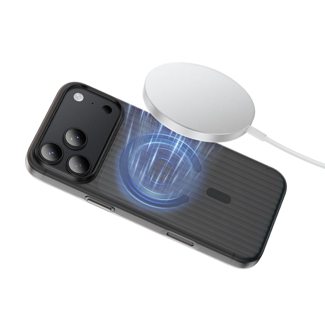 Hoco Fog Magnetic Protective Case for iPhone 18 Pro, iPhone 17 Pro, Matte Semi-Transparent, Anti-Fingerprint
