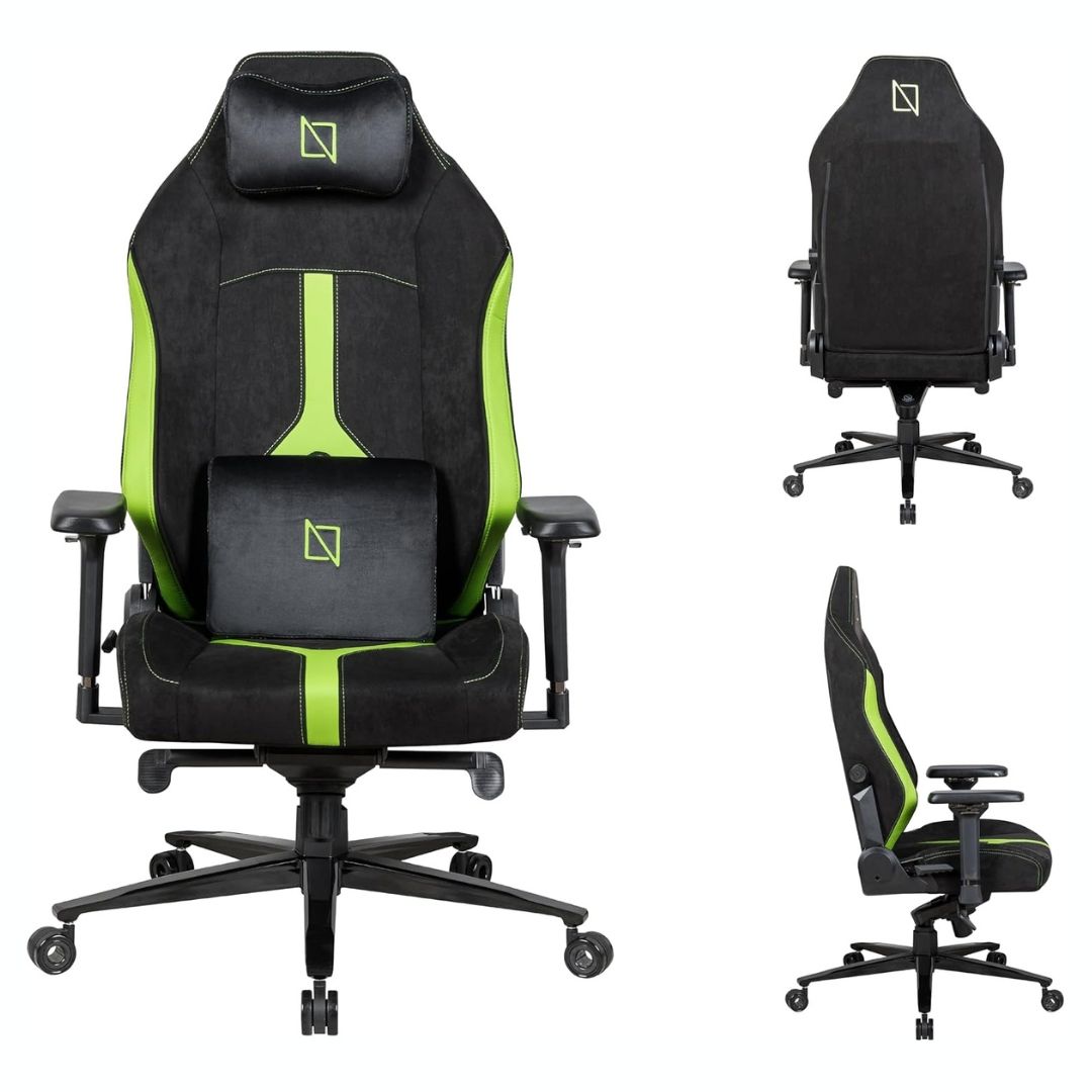Apex Pro Evo Edition, Pro Gaming Chair with Adaptive Support System, Multi-adjustable, Lime Green