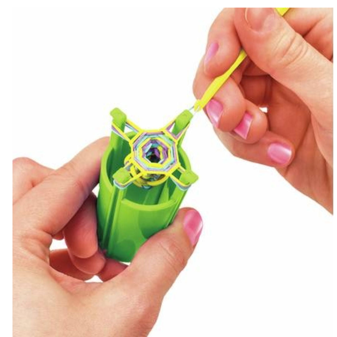 Cra-Z-Loom Shimmer N' Sparkle Rubber Band Bracelet DIY Kit, 8+ Years