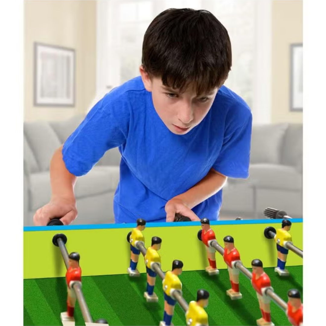 Ambassador 2-in-1 Table & Tabletop Foosball, 82cm, 6+ years