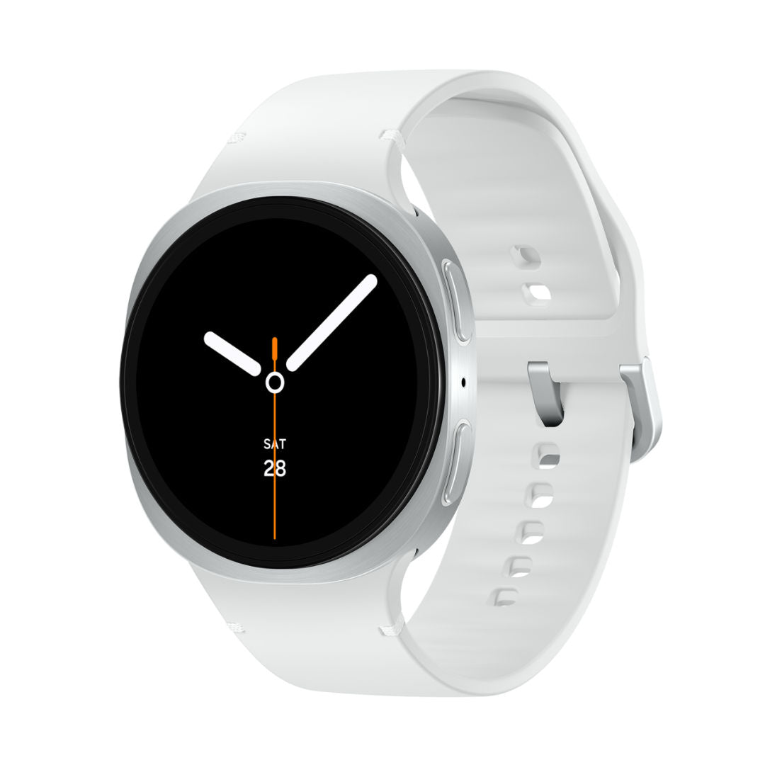 Samsung Galaxy Watch8 LTE 44mm Smartwatch, Sapphire Glass & Armor Aluminum, 5ATM + IP68, Silver