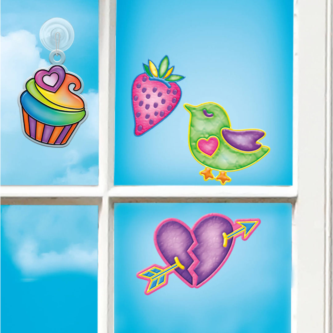 Cra-Z-Art Shimmer 'n Sparkle Color Change Window Art Kit, 6+ Years