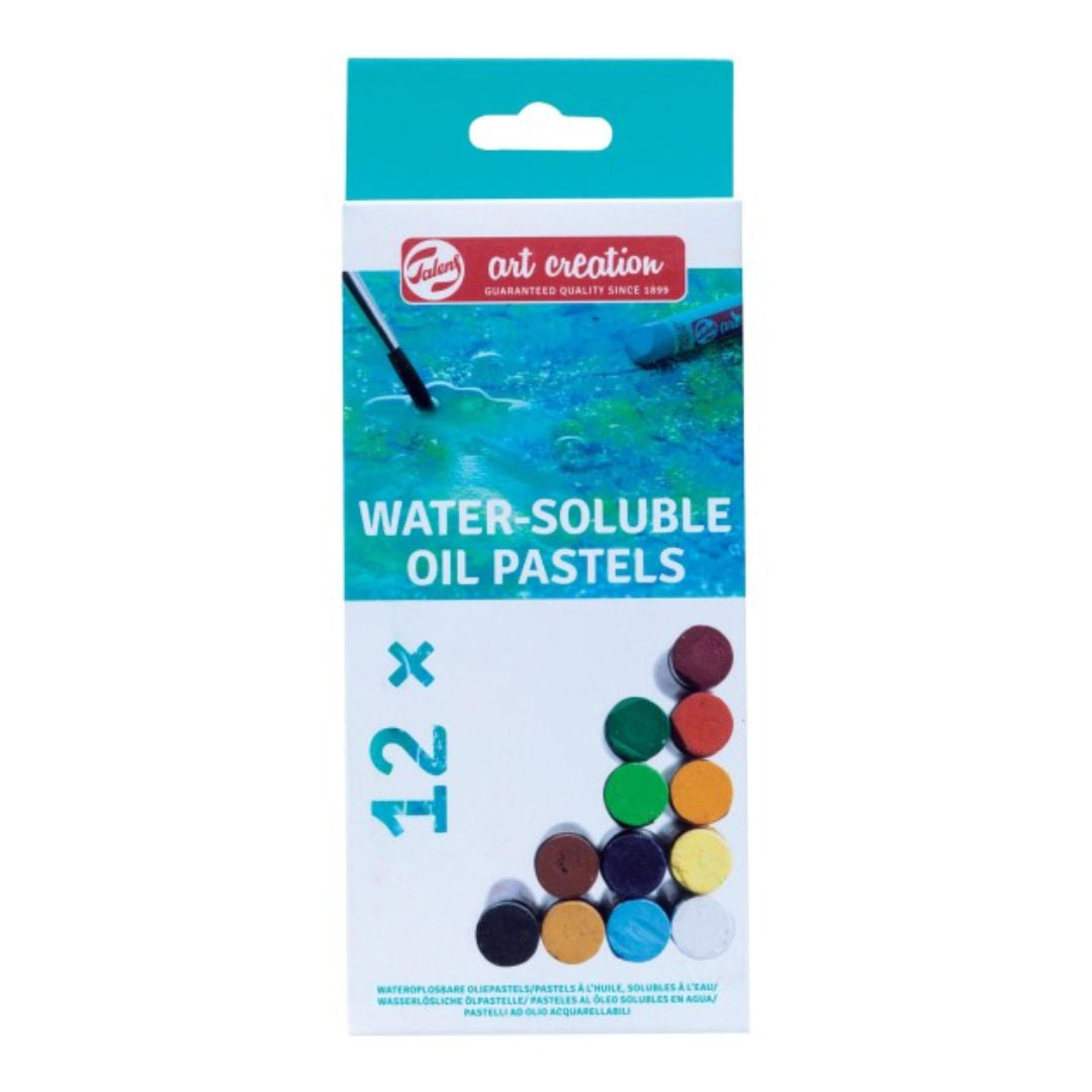 Royal Talens Water-Soluble Oil Pastel Set, 12 Pieces, 9029112M