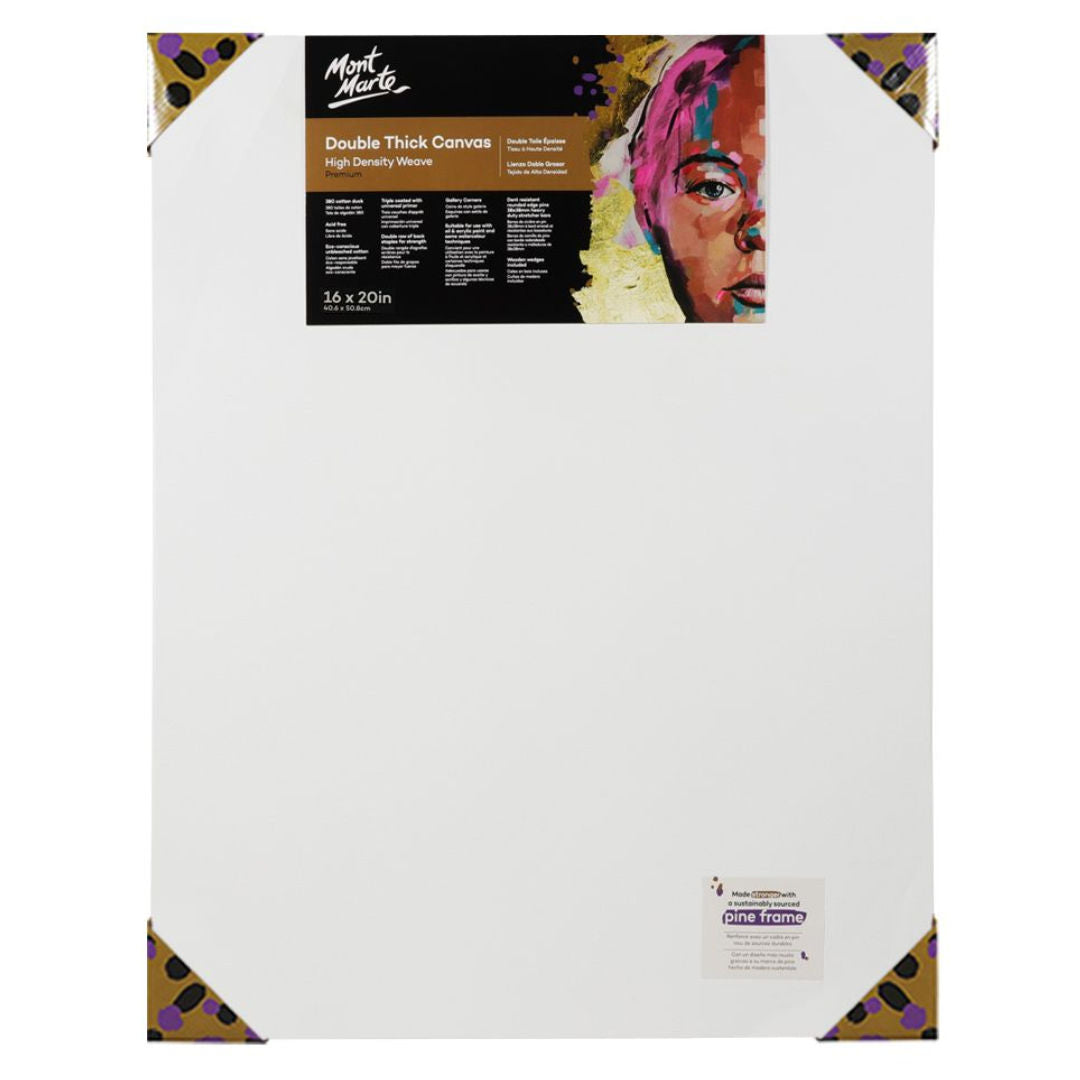 Mont Marte 3D, Double Thick, Canvas Board