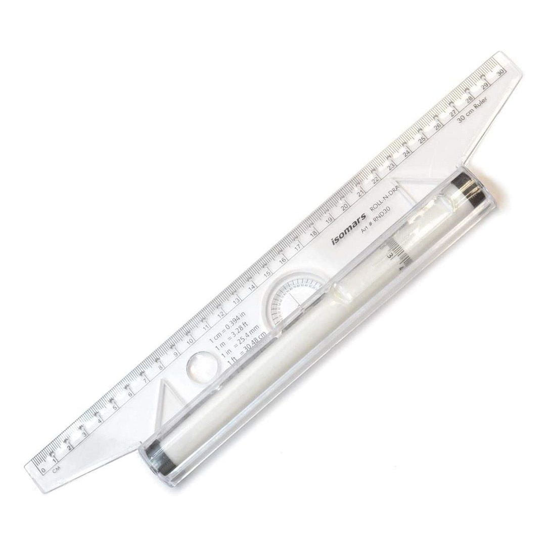 isomars Rolling Ruler, 30cm, RR30-CM
