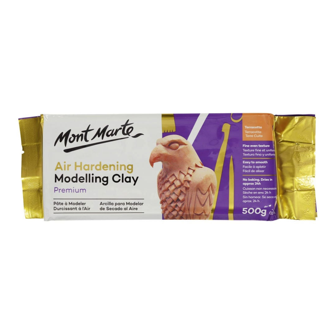 Mont Marte Air Hardening Modelling Clay, Premium, 500gm
