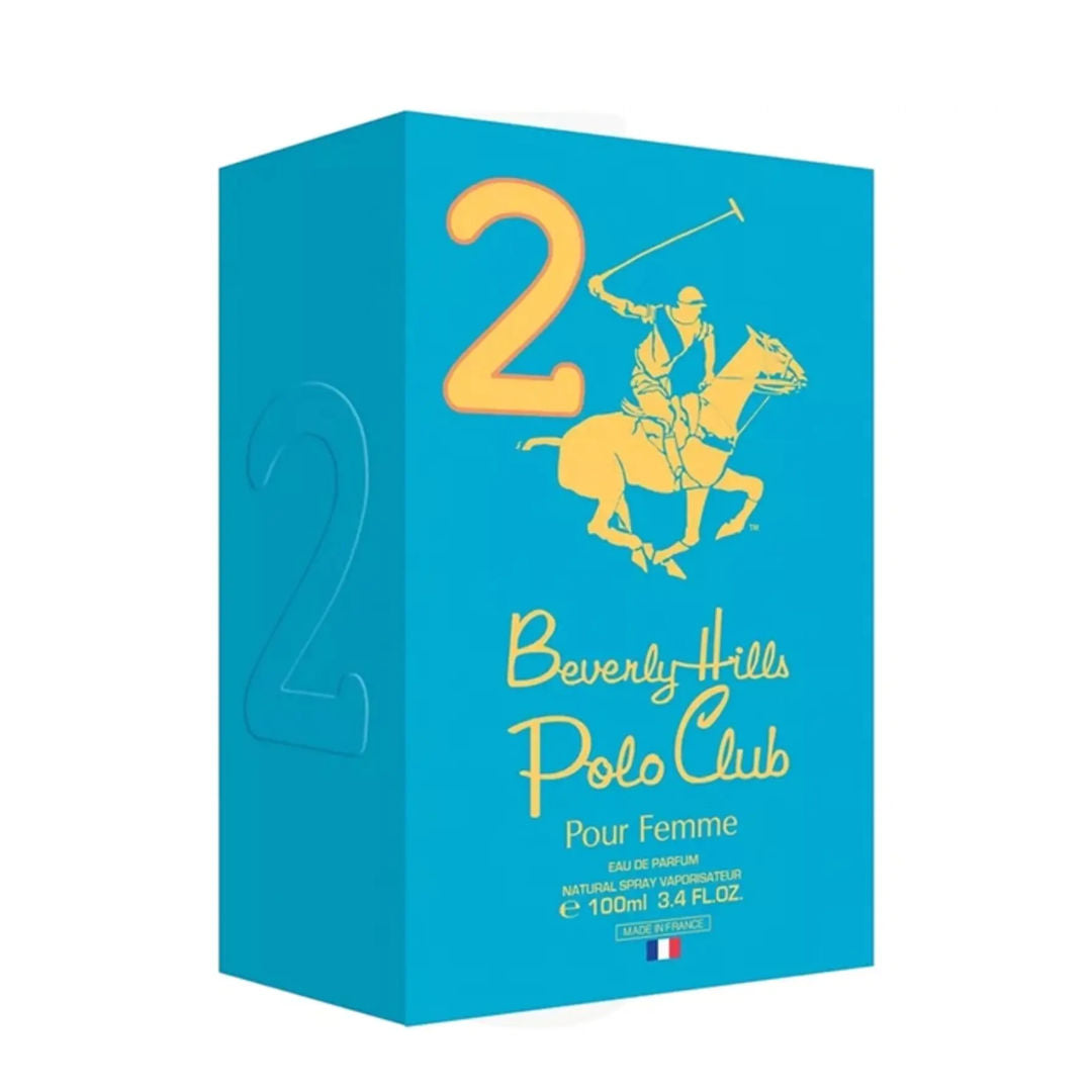 Beverly Hills Polo Club No. 2 Eau de Parfum for Women, 100ml