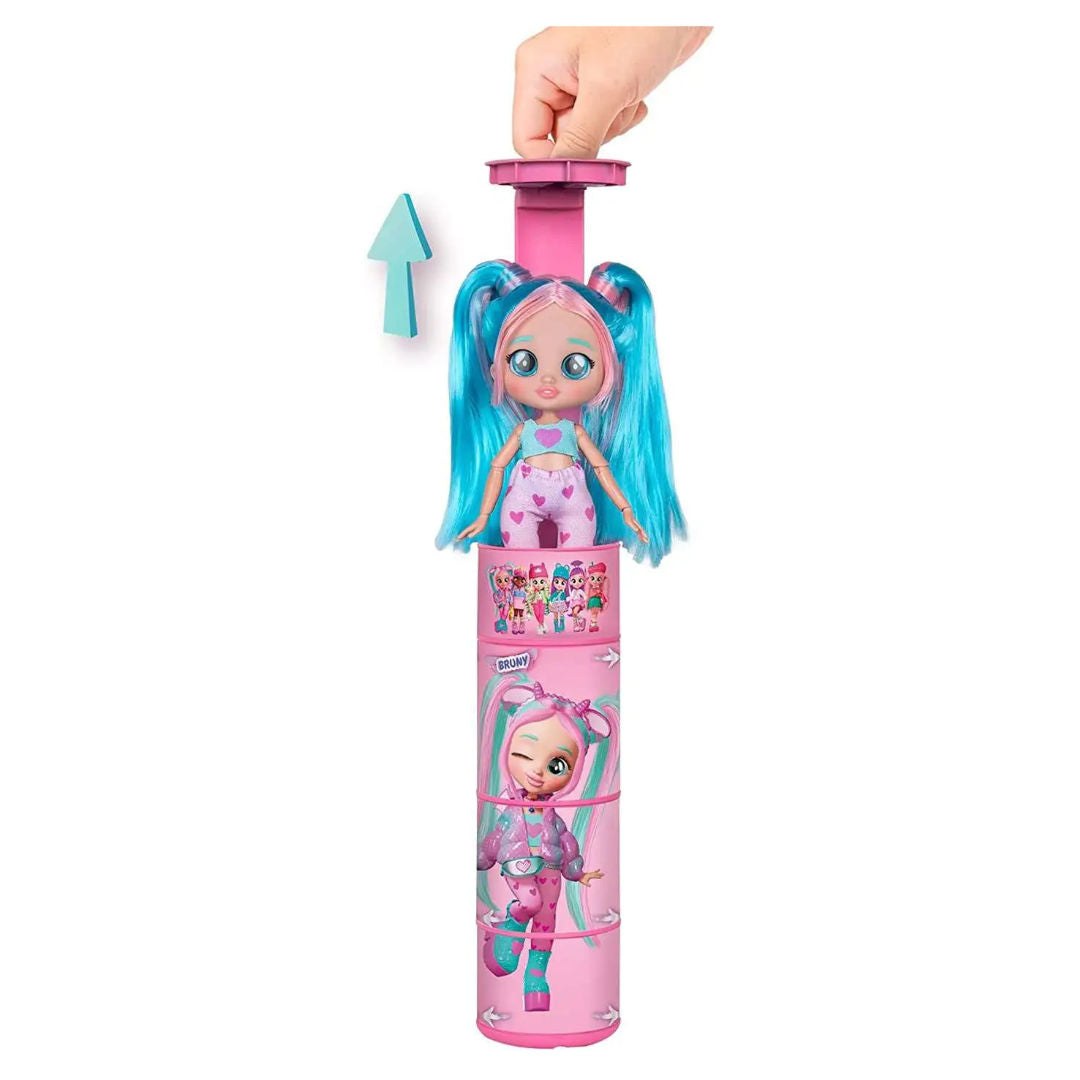 Cry Babies BFF Bruny Fashion Doll with Surprises, For Age 3+ Years