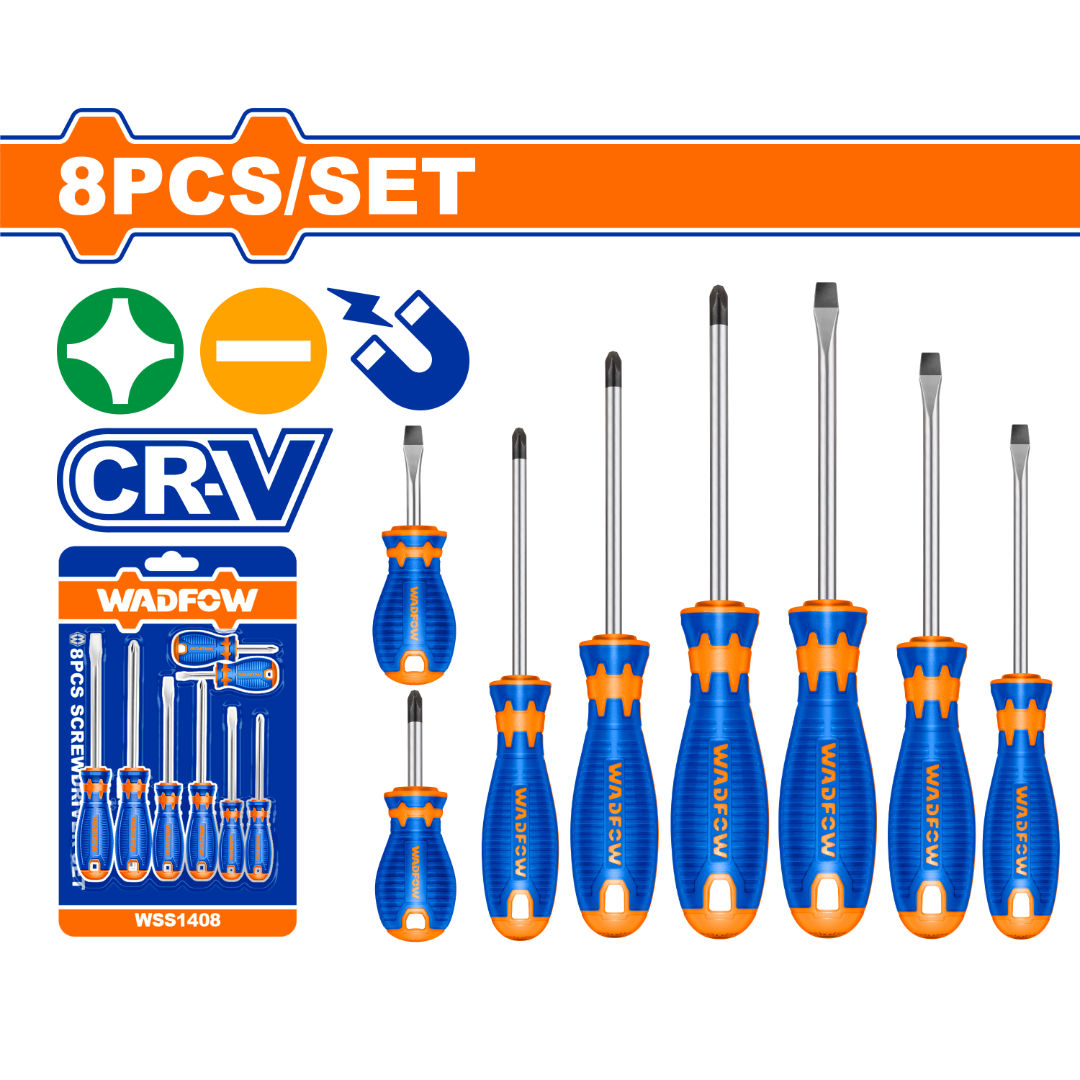 WADFOW 8-Piece Screwdriver Set