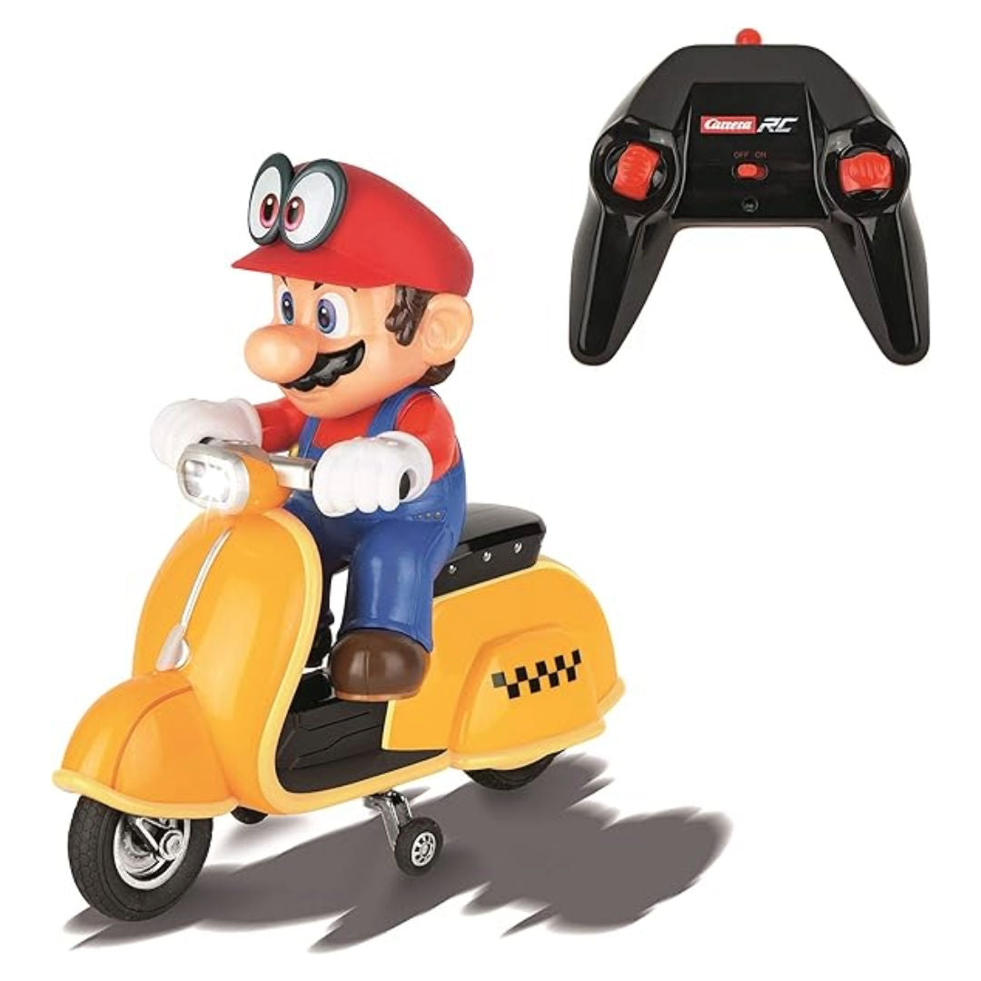 Carrera RC Super Mario Odyssey Scooter 1:20, 6+ years