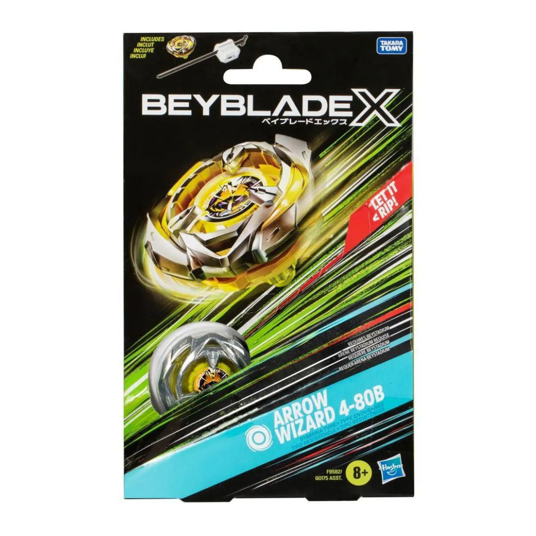 Beyblade X Arrow Mysterious 4-80B Launcher Set, 8+ years
