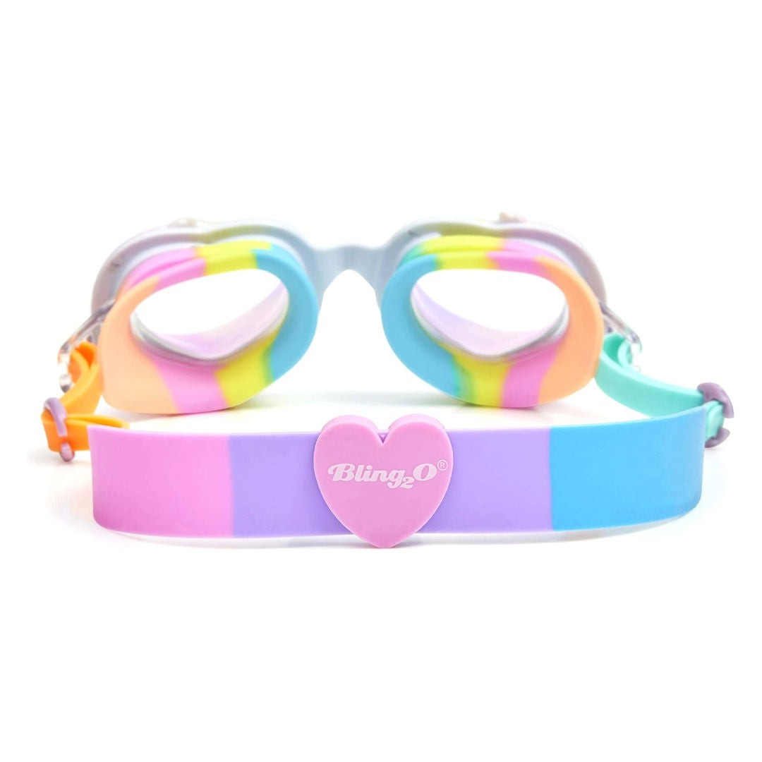Bling2O Pony Ride Rainbow Magical Ride Swim Goggles, 5+ years