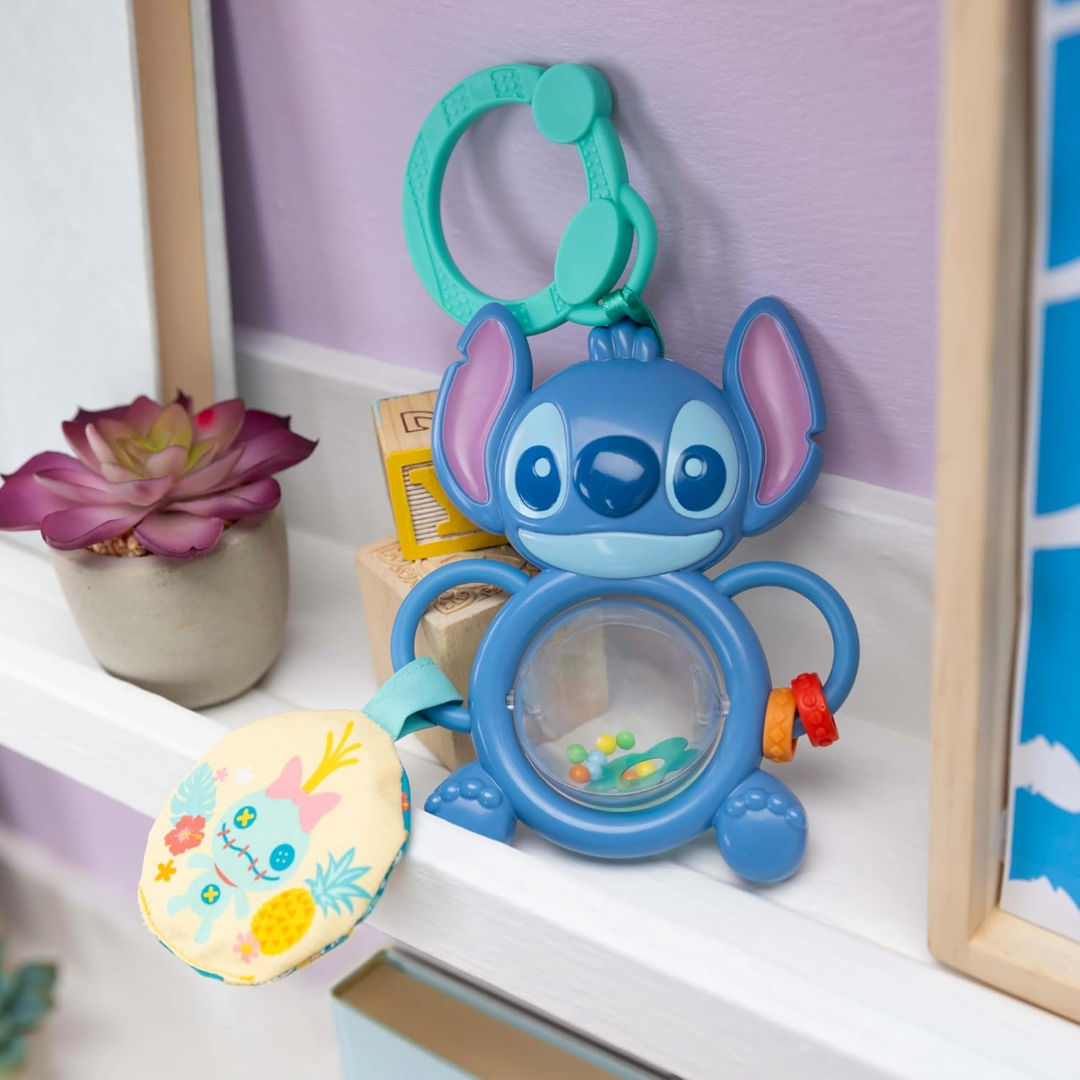 Bright Starts Disney Baby Lilo & Stitch Stitch Tummy Bright Starts Disney Baby Lilo & Stitch Stitch Tummy Tumble Activity Toy (14 x 26.9cm), 0 months+
