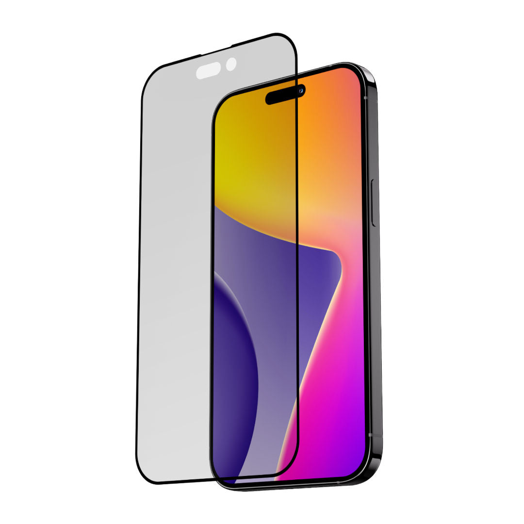 Blupebble Graphene Rock 17 Series 2.5D Matte Tempered Glass for iPhone