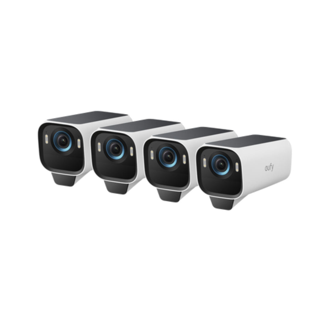 Anker Eufy S3 Pro 2-Cam Monitor Camera Suit, Black+White