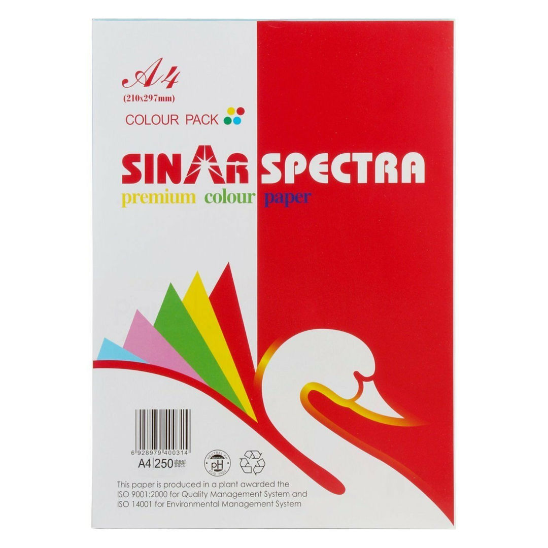 Sinar A4 Colour Photocopy Paper 250 Sheets, D16-281
