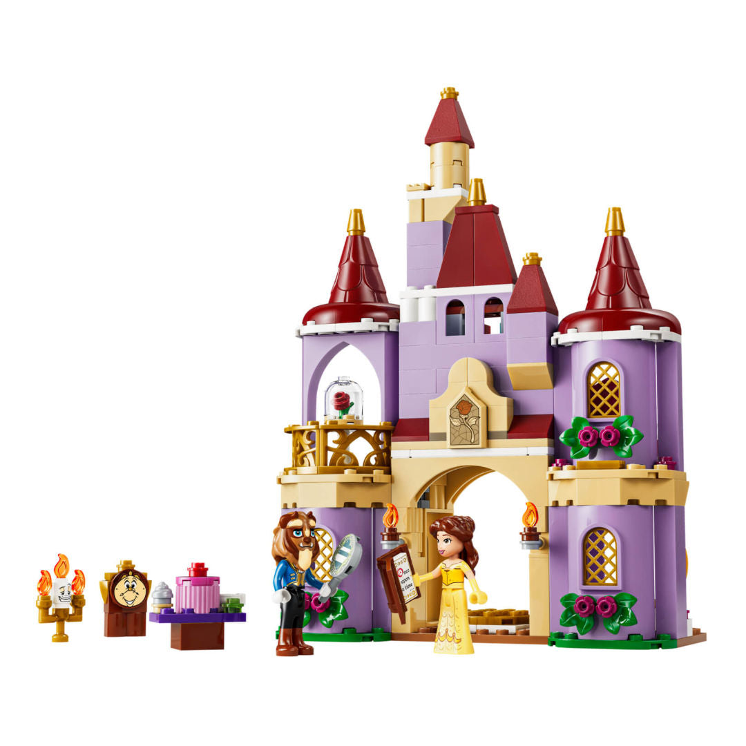LEGO Disney Princess Belle and the Beast's Enchanted Castle Building Set, For Age 5+ Years