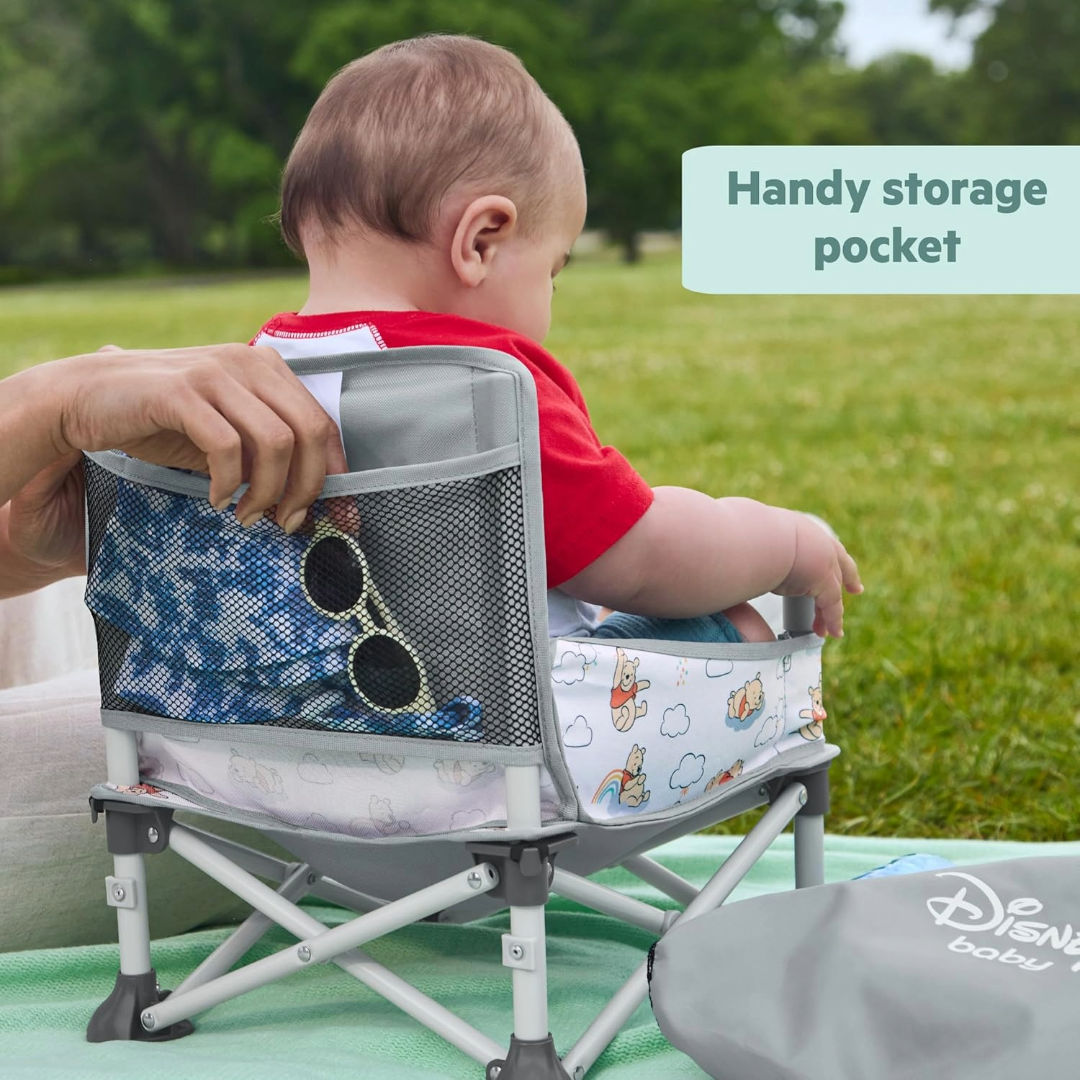 Bright Starts Disney Baby Winnie the Pooh Pop �N Sit Portable 3-in-1 Booster Seat (12.7 x 38.1cm), 6Months - 3years