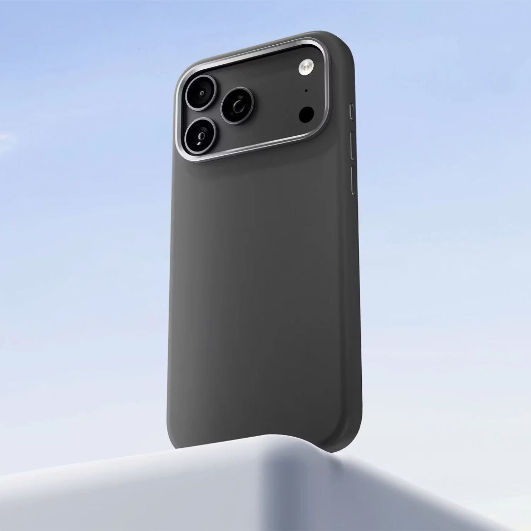 Levelo Iris MagSafe Magnetic Silicone Case For iPhone 18 Pro Max, Black