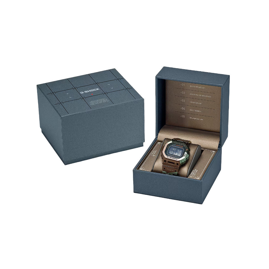 Casio G-SHOCK Titanium Digital Watch with Bluetooth & Tough Solar, GMW-B5000TVB-1D