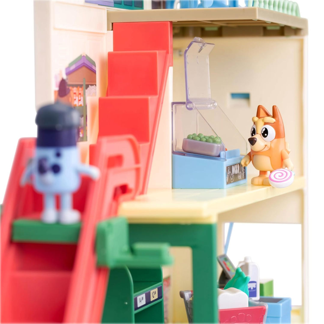 Bluey Series 13 Let's Play Chef Supermarket Playset (40cm), 3+ years