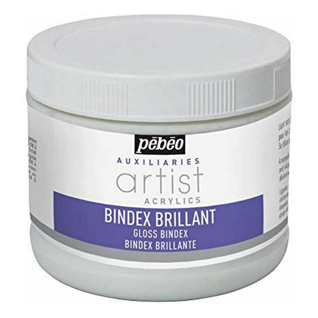 Pebeo Bindex Brilliant Gloss Acrylic Medium, 500 ml
