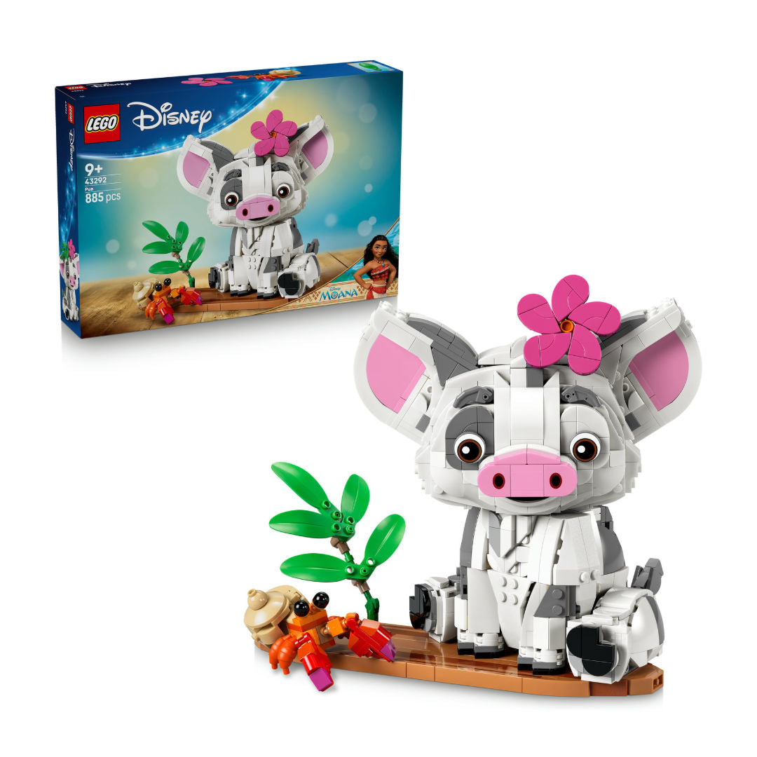 LEGO Disney Pua Building Set, For Age 9+ Years
