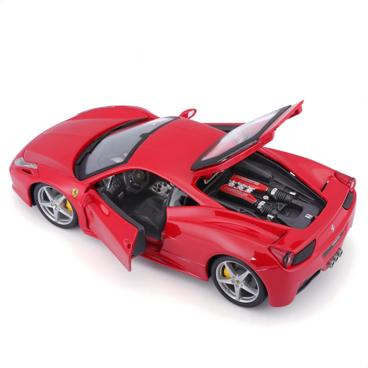 Bburago Ferrari 458 Italia Die-Cast Car, 1: 24