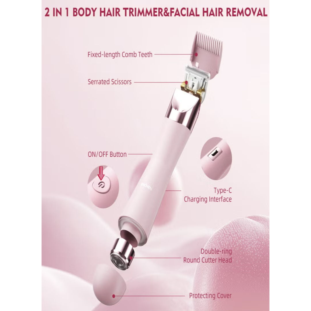 ENCHEN A4 2-in-1 Electric Shaver & Body Trimmer, 8500RPM, IPX7 Waterproof, USB Type-C
