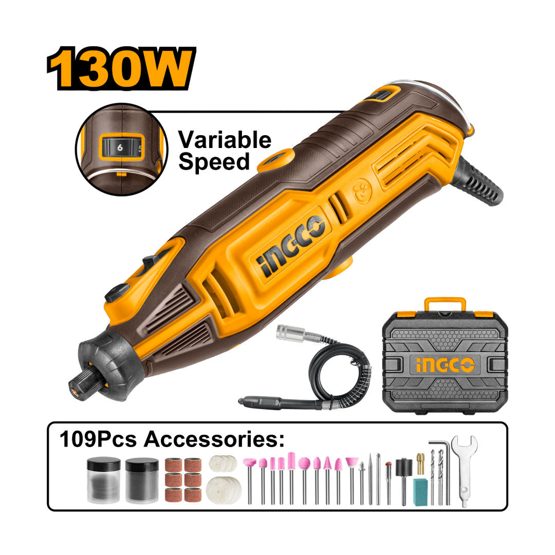 INGCO Mini Grinder, 130W