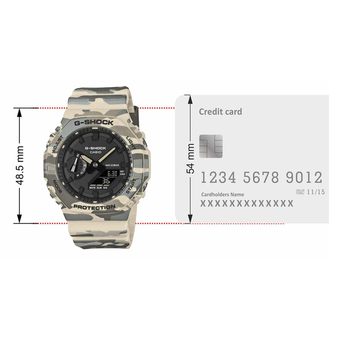 Casio G-Shock Analog-Digital 2100 Series Watch, GA-2100CM