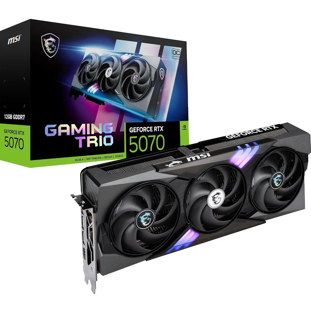 Ultimate Gaming Component Bundle: B760 DDR5 Gaming Motherboard + Intel Core i7-14700KF CPU + NVIDIA GeForce RTX 5070 12GB Graphics Card